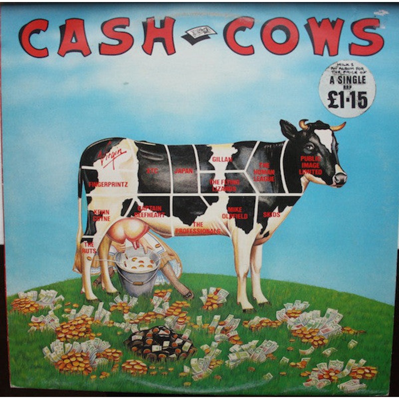 Various – Cash Cows (LP, Comp) (Very Good Plus (VG+))
