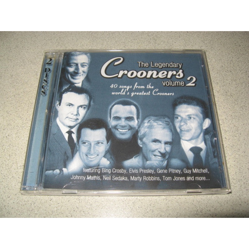 Various – The Legendary Crooners Volume 2 (2xCD, Comp) (Very Good Plus (VG+))