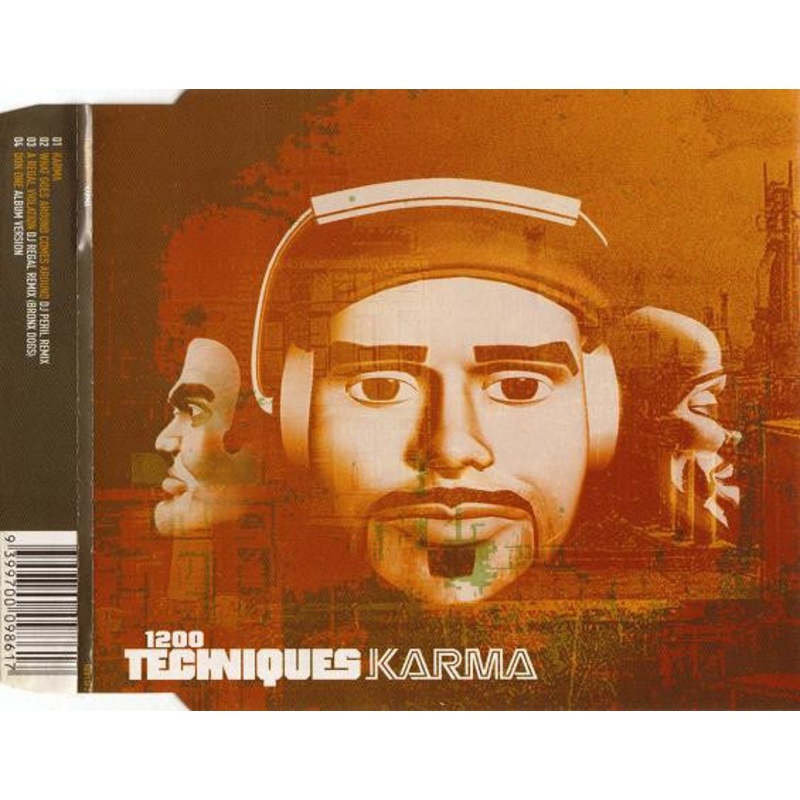 1200 Techniques – Karma (What Goes Around Comes Around) (CD, EP) (Very Good (VG))