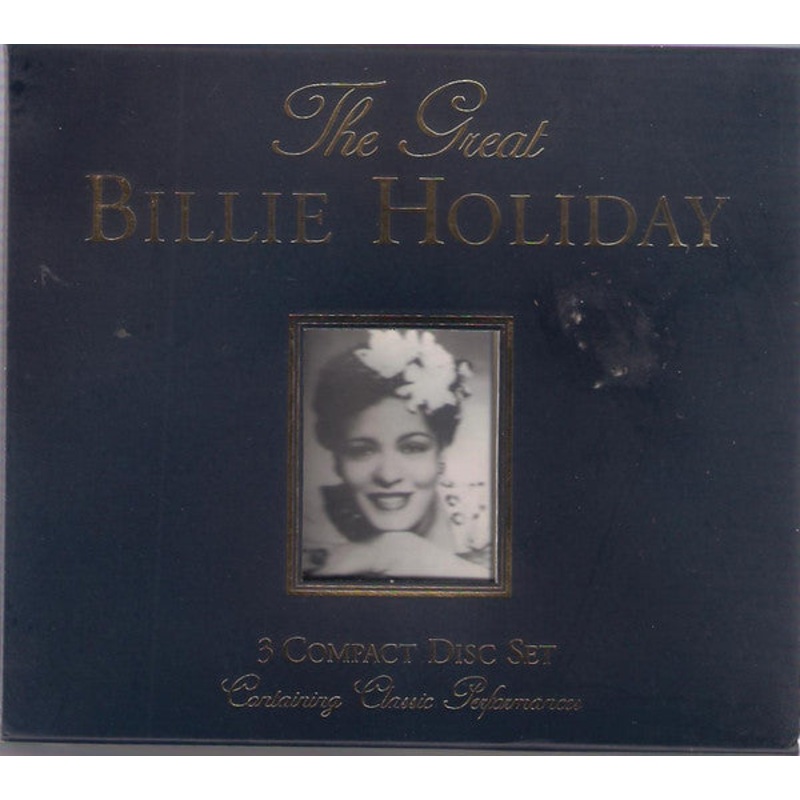 Billie Holiday – The Great Billie Holiday  (3xCD, Comp + Box) (Very Good Plus (VG+))