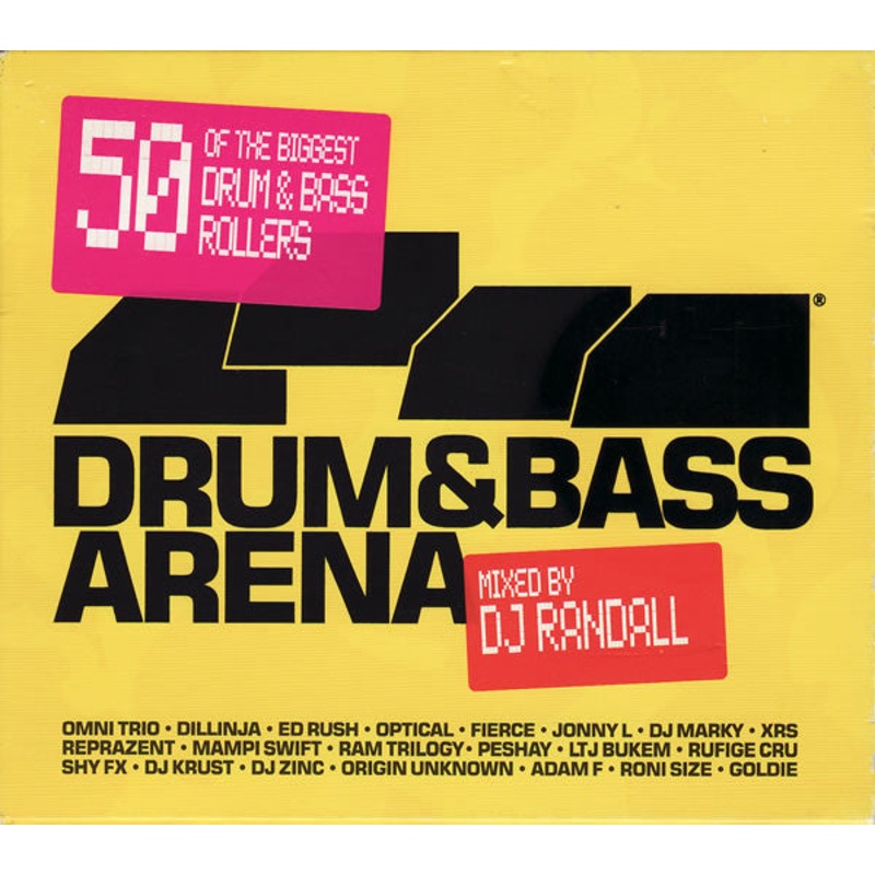 DJ Randall* – Drum&BassArena (3xCD, Mixed + Box) (Very Good (VG))