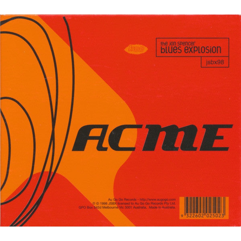 The Jon Spencer Blues Explosion – Acme (CD, Album, Dig) (Very Good (VG))