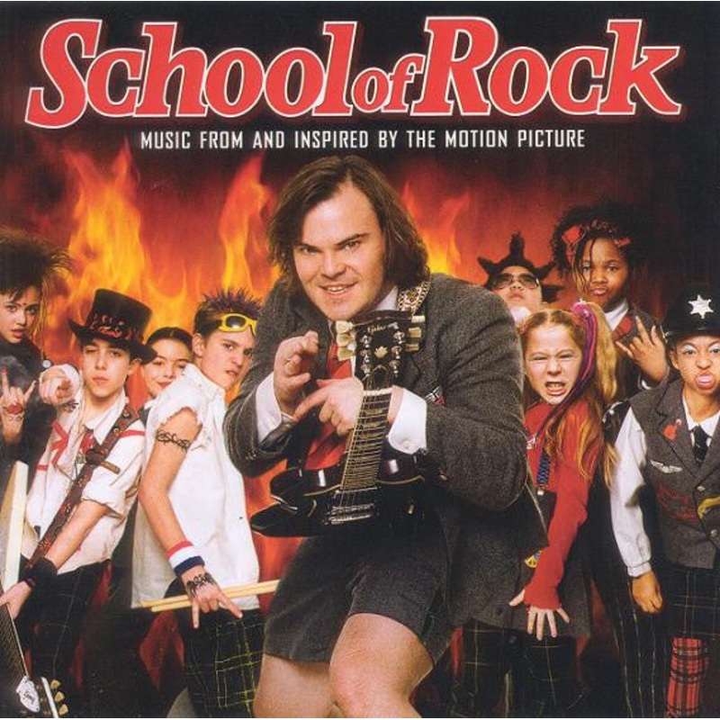 Various – School Of Rock (Music From And Inspired By The Motion Picture) (CD, Comp) (Very Good Plus (VG+))
