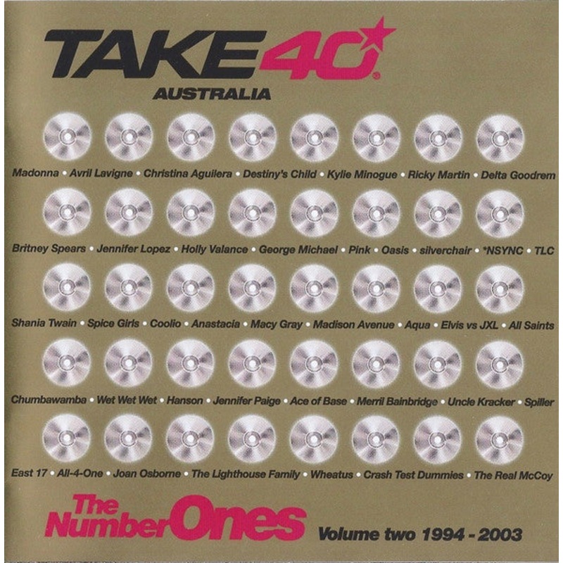 Various – Take 40 Australia: The Number Ones Volume Two 1994-2003 (2xCD, Comp) (Fair (F))