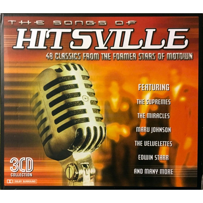 Various – The Songs Of Hitsville (3xCD, Comp, Box) (Very Good Plus (VG+))
