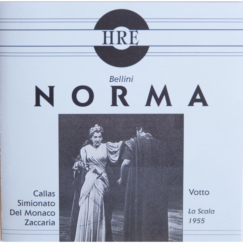 Vincenzo Bellini, Maria Callas, Giulietta Simionato, Mario del Monaco, Nicola Zaccaria, Antonino Votto – Norma (2xCD, Album, Mono, RE, RM) (Mint (M))