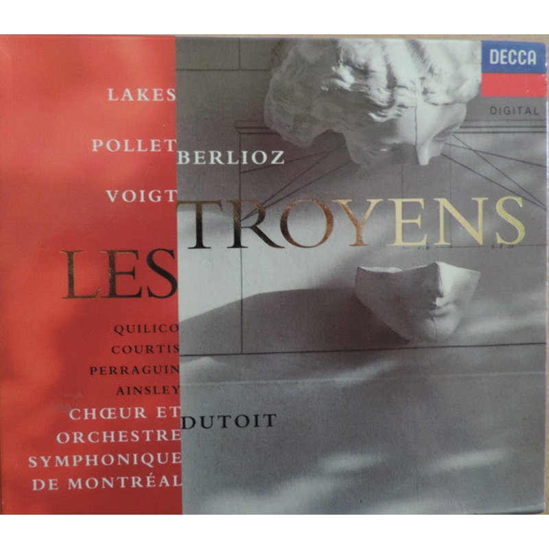 Berlioz* – Lakes*, Pollet*, Voigt*, Quilico*, Courtis*, Perraguin*, Ainsley*, Chur* Et Orchestre Symphonique De Montral, Dutoit* – Les Troyens (4xCD + Box, Sli) (Mint (M))