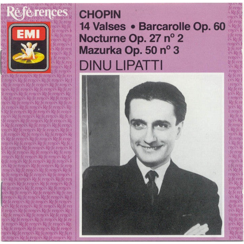 Chopin*, Dinu Lipatti – 14 Valses, Etc. (CD, Album, Comp, Mono, RE) (Very Good Plus (VG+))