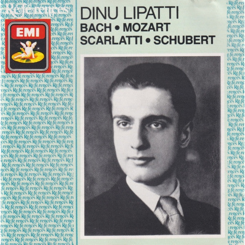 Dinu Lipatti – Bach  Mozart  Scarlatti  Schubert (CD, Comp, Mono, RE, RM) (Very Good Plus (VG+))