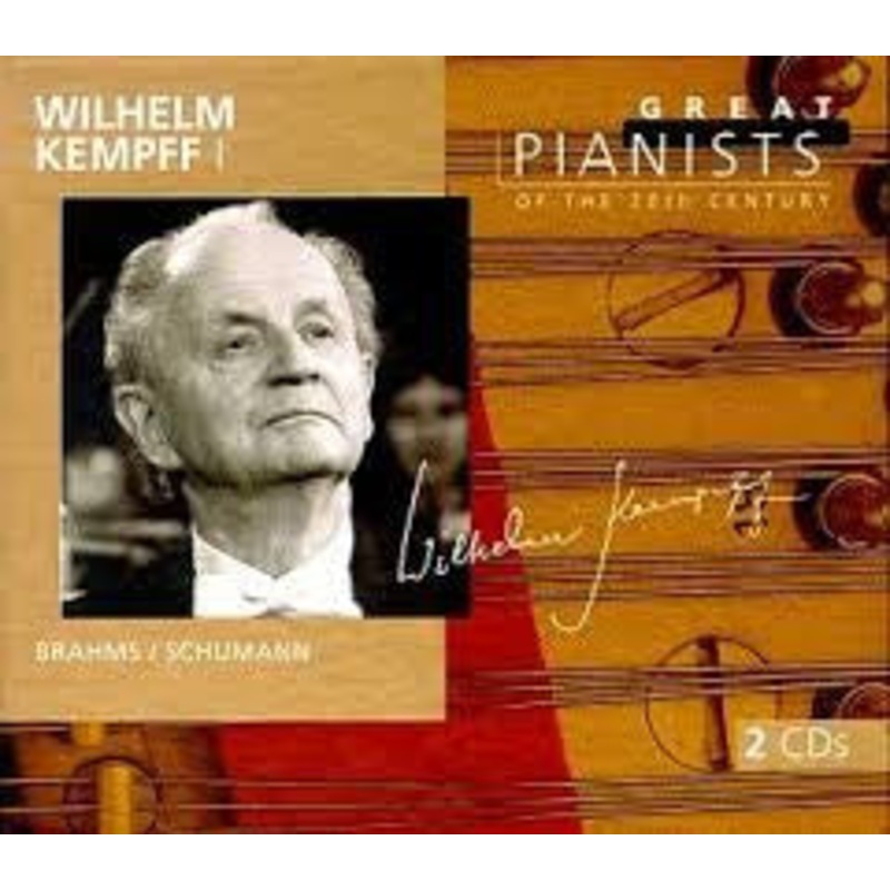 Johannes Brahms / Robert Schumann, Wilhelm Kempff – Wilhelm Kempff I (2xCD, Comp, Mono) (Mint (M))