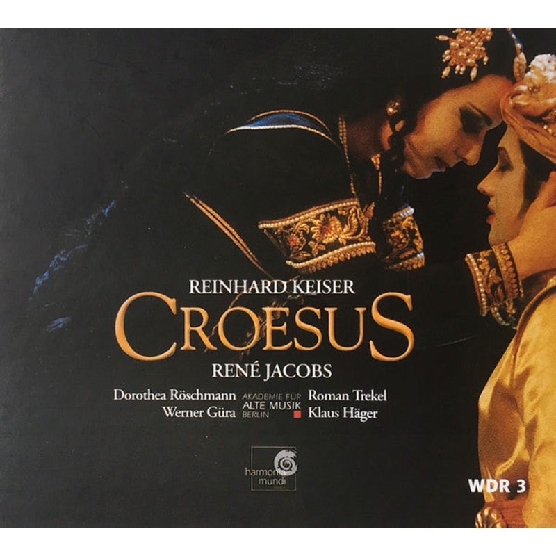 Reinhard Keiser – Dorothea Rschmann, Roman Trekel, Werner Gra, Klaus Hger, Akademie Fr Alte Musik Berlin, Ren Jacobs – Croesus (3xCD, Album + Box) (Very Good Plus (VG+))