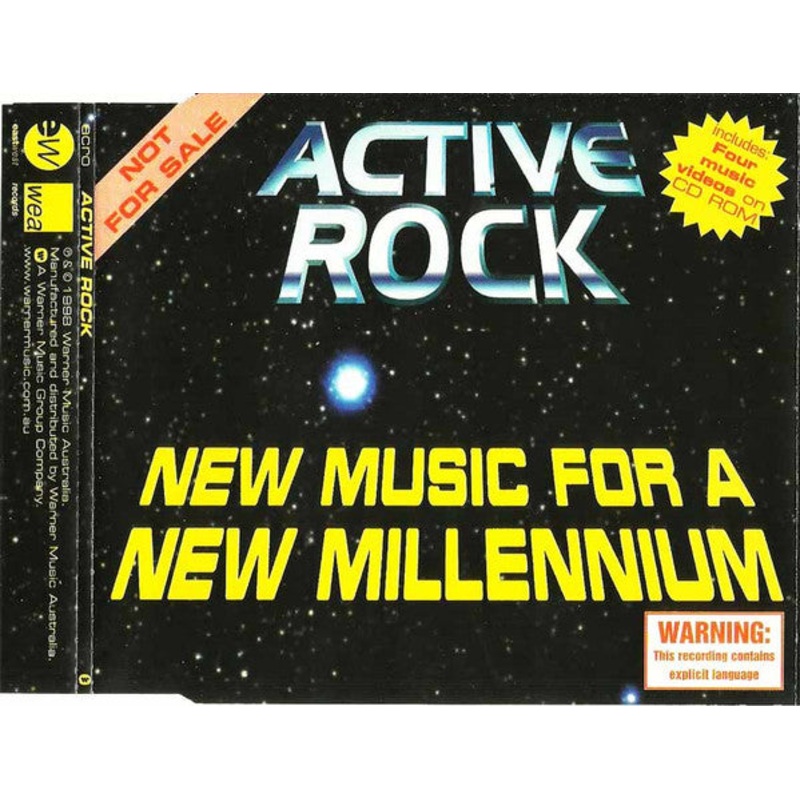 Various – Active Rock – New Music For A New Millennium (CD, Album, Promo) (Very Good Plus (VG+))