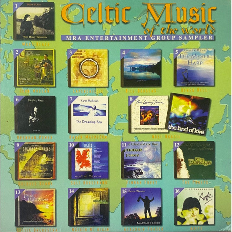 Various – Celtic Music Of The World (CD, Promo, Smplr, Car) (Very Good Plus (VG+))