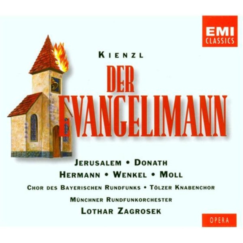 Wilhelm Kienzl, Siegfried Jerusalem  Helen Donath  Roland Hermann  Ortrun Wenkel  Kurt Moll  Chor Des Bayerischen Rundfunks  Tlzer Knabenchor  Mnchner Rundfunkorchester  Lothar Zagrosek – Der Evangelimann (2xCD, Album, RE, RM) (Mint (M