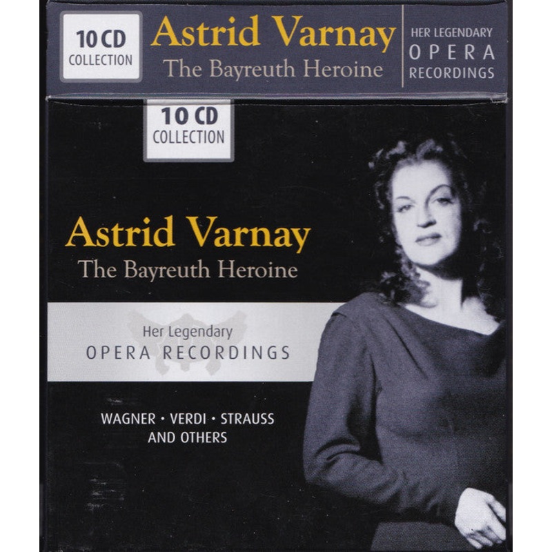 Astrid Varnay – Astrid Varnay  The Bayreuth Heroine (10xCD + Box) (Very Good Plus (VG+))