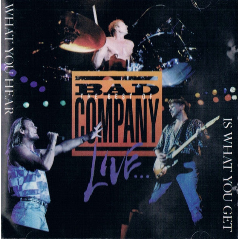Bad Company  – The Best Of Bad Company Live…What You Hear Is What You Get (CD) (Near Mint (NM or M-))