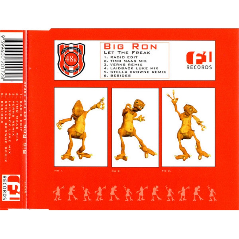 Big Ron – Let The Freak (CD, Single) (Near Mint (NM or M-))