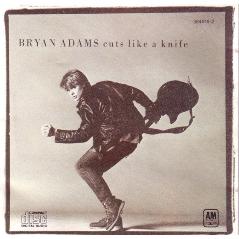 Bryan Adams – Cuts Like A Knife (CD, Album, RE) (Very Good Plus (VG+))