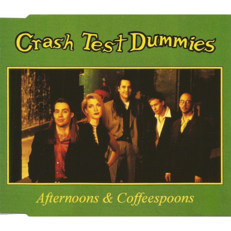 Crash Test Dummies – Afternoons & Coffeespoons (CD, Single) (Fair (F))