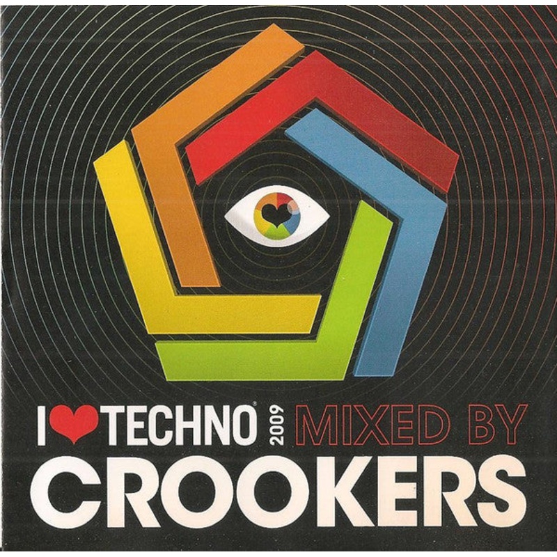 Crookers – I Love Techno 2009 (CD, Mixed) (Very Good Plus (VG+))