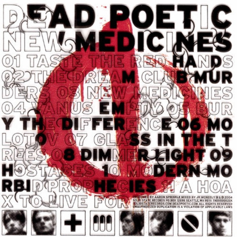 Dead Poetic – New Medicines (CD, Album) (Very Good Plus (VG+))
