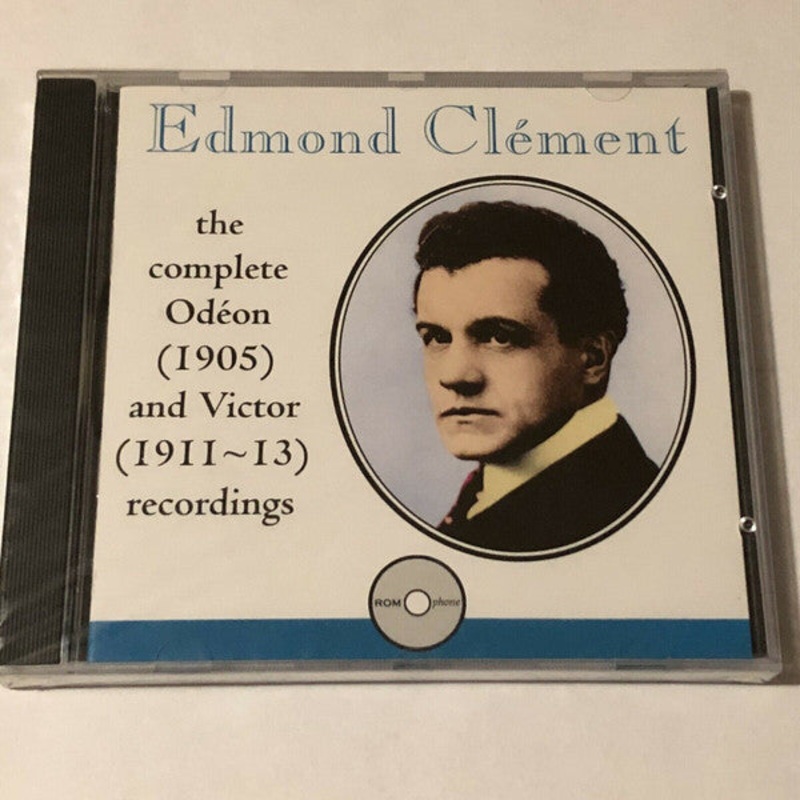 Edmond Clment* – The Complete Odon (1905) And Victor (1911 13) Recordings (CD, Comp) (Very Good Plus (VG+))