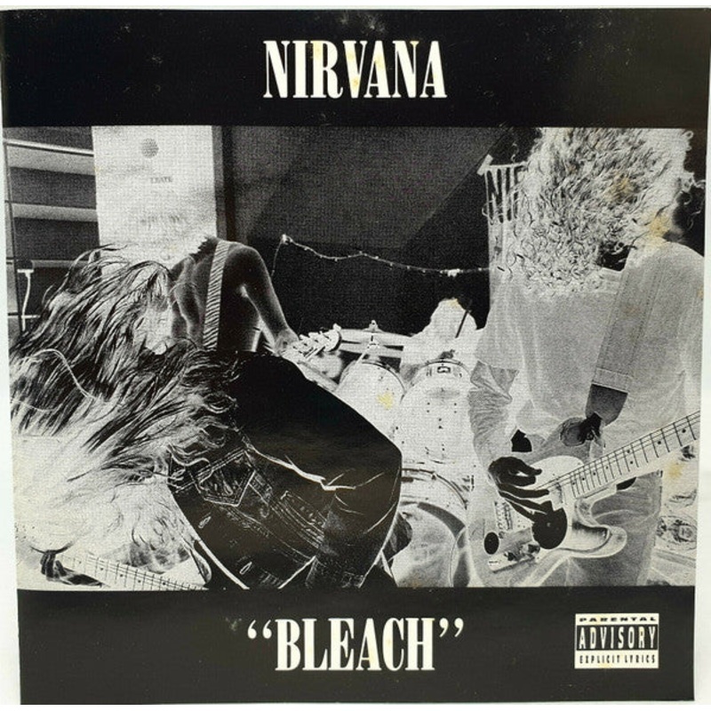 Nirvana – Bleach (CD, Album, RE) (Very Good (VG))