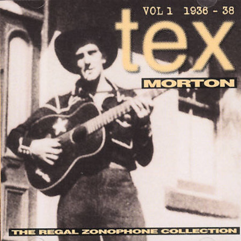 Tex Morton  – The Regal Zonophone Collection Vol. 1 1936-38 (2xCD, Comp, Mono) (Very Good (VG))