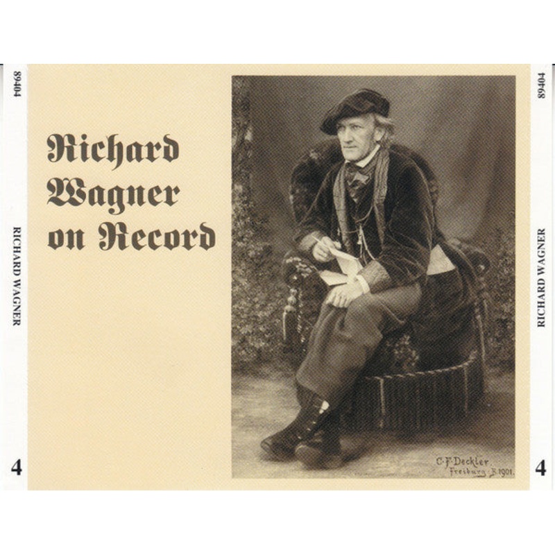 Various – Richard Wagner On Record (4xCD, Comp) (Very Good Plus (VG+))