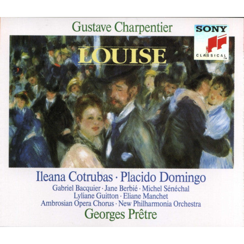 Gustave Charpentier – Ileana Cotrubas  Placido Domingo  Gabriel Bacquier  Jane Berbi  Michel Snchal  Lyliane Guitton  Eliane Manchet  The Ambrosian Opera Chorus  New Philharmonia Orchestra  Georges Prtre – Louise (3xCD, RM + Box,
