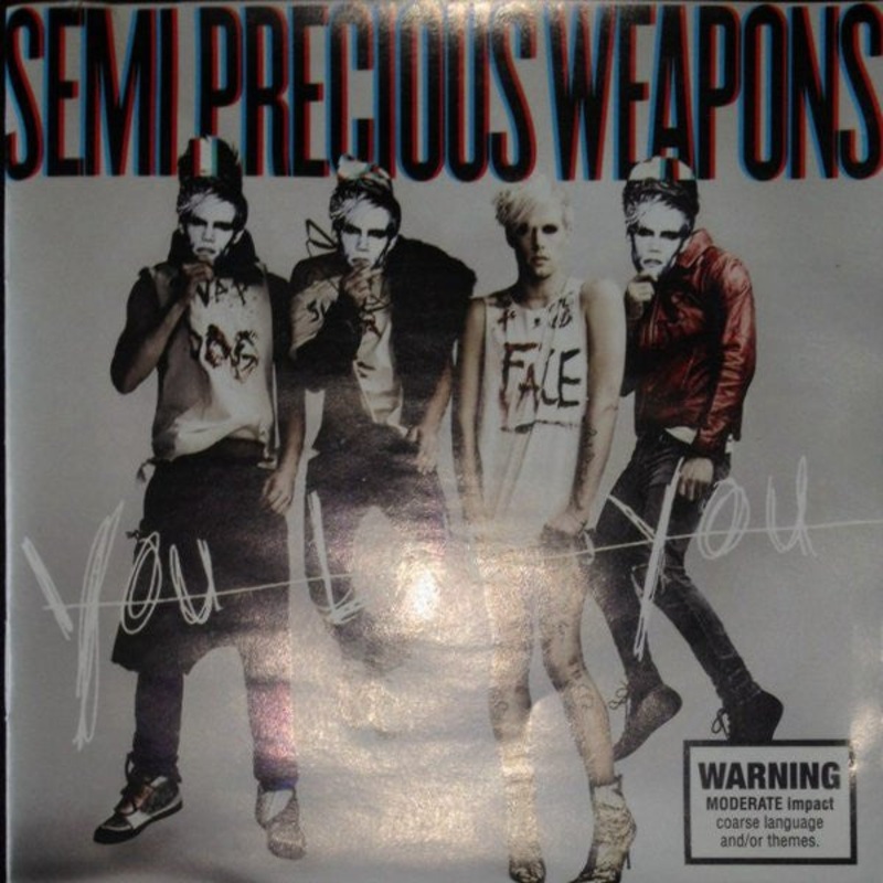 Semi Precious Weapons – You Love You (CD, Album) (Very Good Plus (VG+))