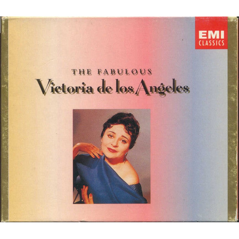 Victoria De Los Angeles – The Fabulous Victoria De Los Angeles (4xCD, Comp, RM + Box) (Very Good Plus (VG+))