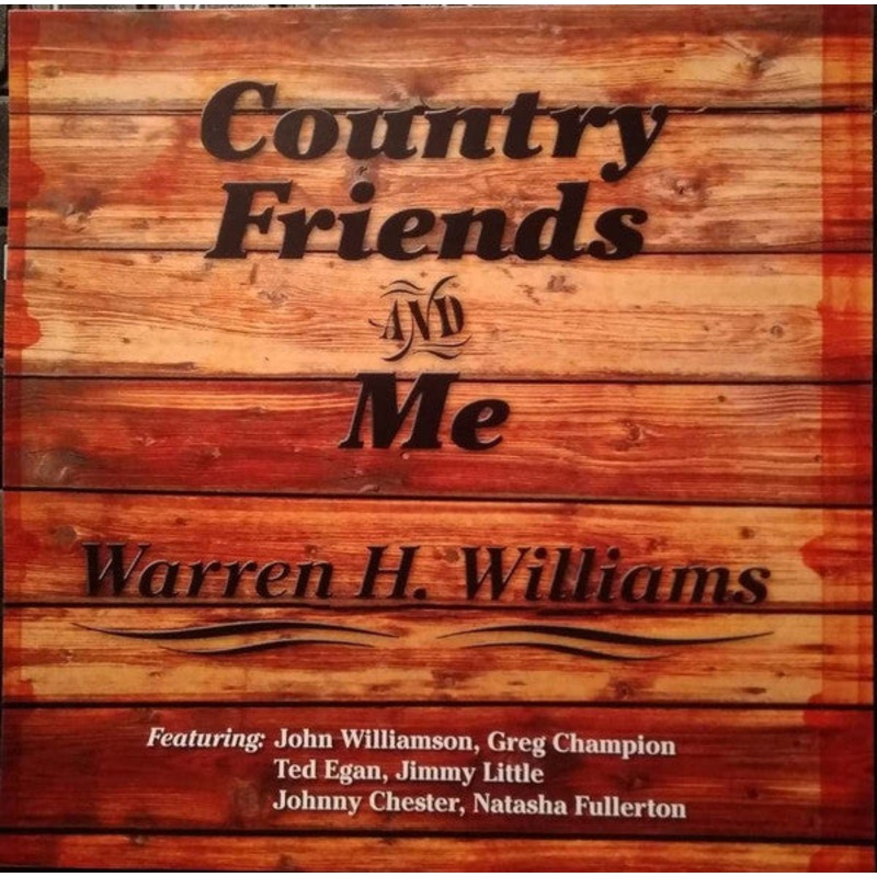 Warren H. Williams – Country Friends And Me (CD) (Very Good Plus (VG+))