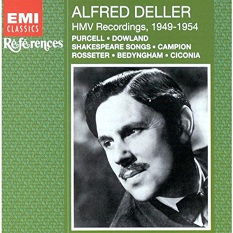 Alfred Deller – HMV Recordings, 1949-1954 (Purcell, Dowland, Shakespeare Songs, Campion, Rosseter, Bedyngham, Ciconia) (CD, Comp, Mono, RM) (Near Mint (NM or M-))