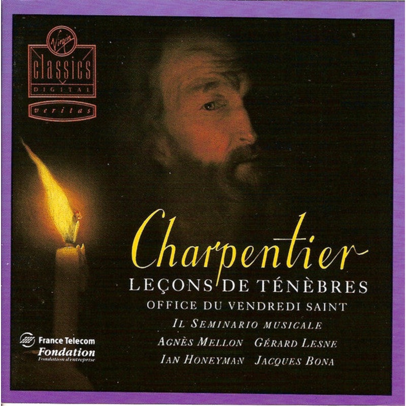Charpentier* – Il Seminario Musicale, Agns Mellon, Grard Lesne, Ian Honeyman, Jacques Bona – Leons De Tnbres . Office Du Vendredi Saint (CD, Album) (Near Mint (NM or M-))