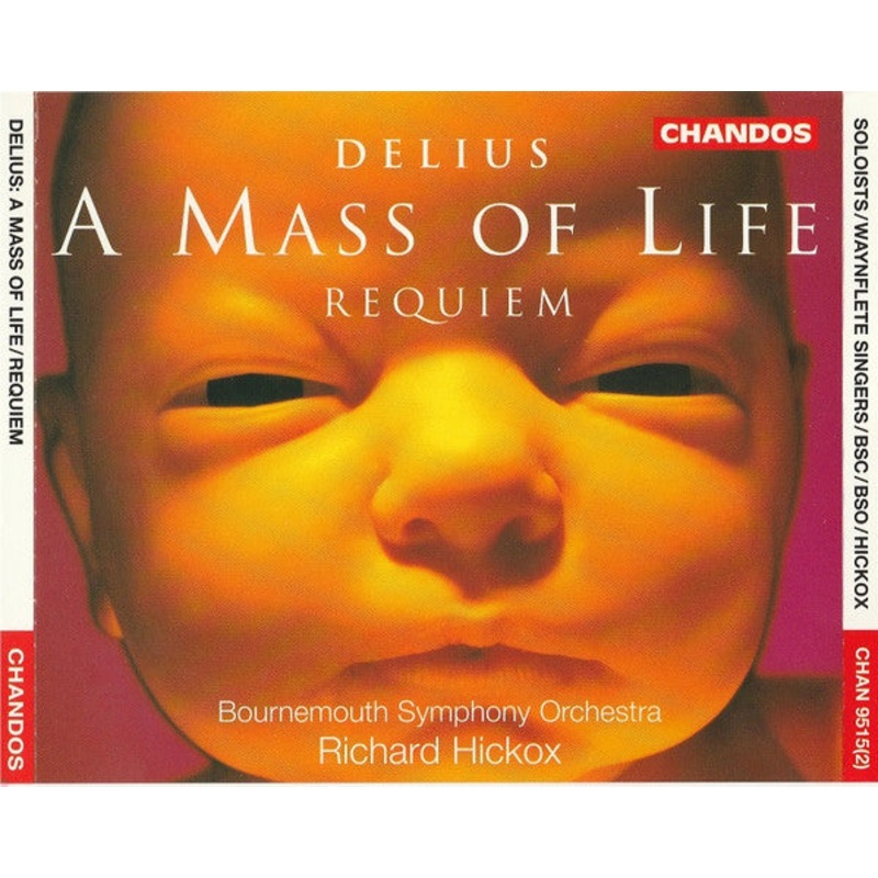 Delius* – Bournemouth Symphony Orchestra, Richard Hickox – A Mass Of Life – Requiem (2xCD, Album) (Mint (M))