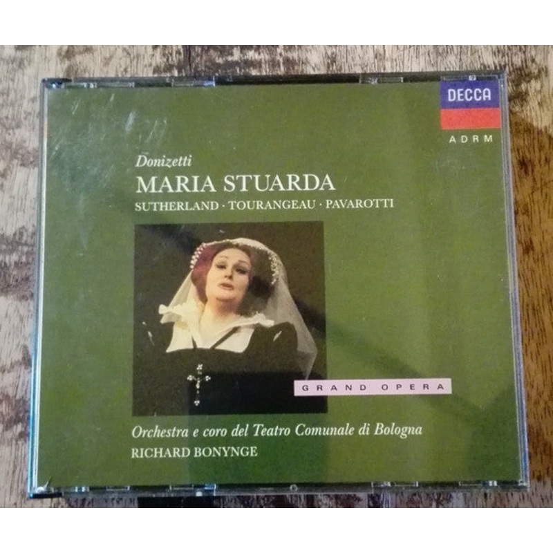 Donizetti* – Sutherland*  Tourangeau*  Pavarotti*  Orchestra* E Coro del Teatro Comunale di Bologna  Richard Bonynge – Maria Stuarda (2xCD, Album, RE, RM) (Very Good Plus (VG+))