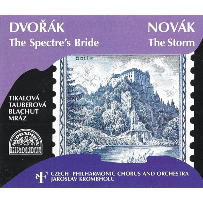 Dvok*, Novk*, Tikalov*, Tauberov*, Blachut*, Mrz*, The Czech Philharmonic Chorus* And Orchestra*, Jaroslav Krombholc – The Spectre’s Bride / The Storm (2xCD, Comp, Mono, RE) (Very Good Plus (VG+))