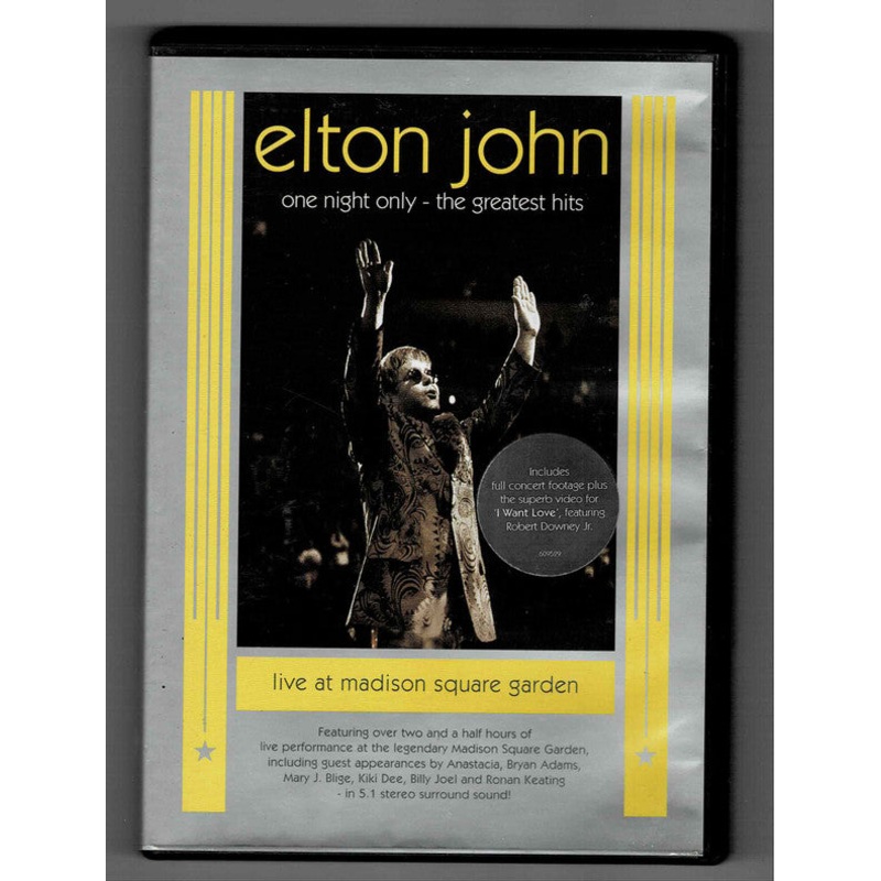 Elton John – One Night Only – The Greatest Hits (DVD-V, PAL, Dol) (Very Good Plus (VG+))