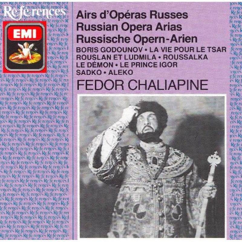 Fedor Chaliapine* – Airs D’Opras Russes  (CD, Comp, Mono, RM) (Very Good Plus (VG+))