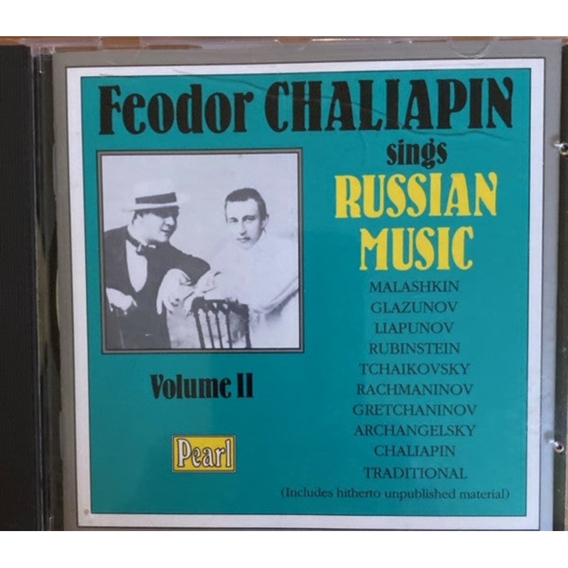 Feodor Chaliapin – Sings Russian Music Volume II (CD, Comp) (Very Good (VG))