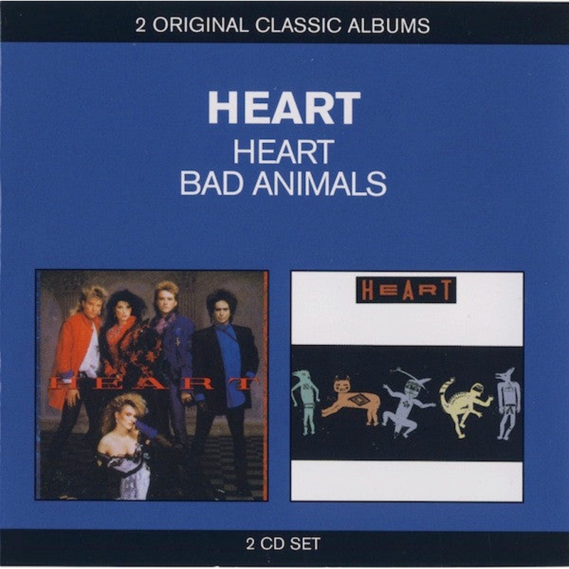 Heart – Heart / Bad Animals (2xCD, Album, Comp) (Mint (M))