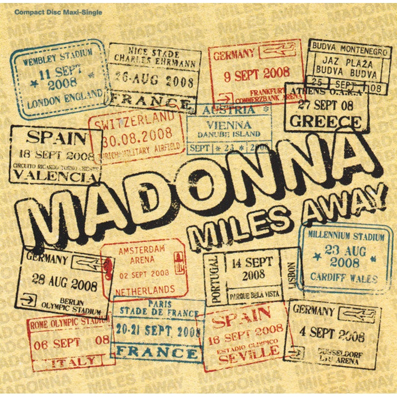 Madonna – Miles Away (CD, Maxi) (Very Good Plus (VG+))