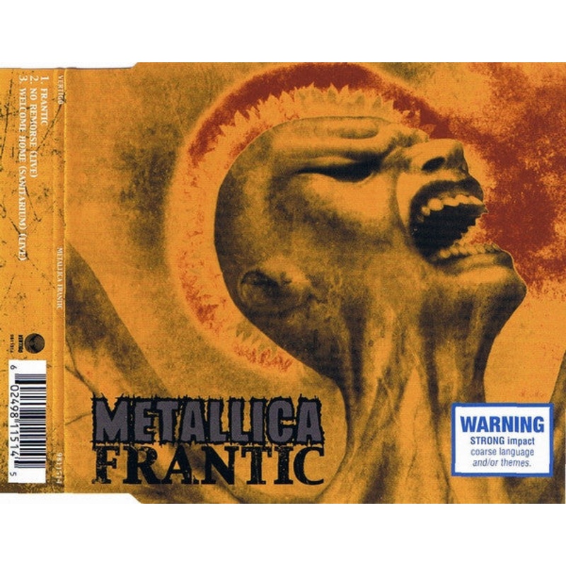 Metallica – Frantic (CD, Single, Yel) (Very Good Plus (VG+))