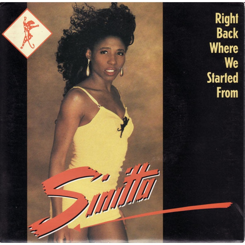 Sinitta – Right Back Where We Started From (7, Single) (Very Good Plus (VG+))