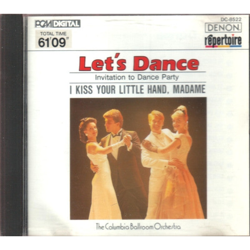 The Columbia Ballroom Orchestra – Let’s Dance – I Kiss Your Little Hand, Madame (CD, Album) (Very Good (VG))