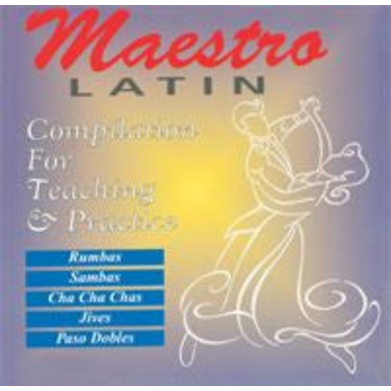 Various – Maestro Latin: Compilation For Teaching & Practice (Rumbas, Sambas, Cha Cha Chas, Jives, Paso Dobles) (CD, Comp) (Very Good (VG))