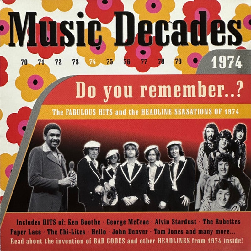 Various – Music Decades 1974 (CD, Comp) (Mint (M))