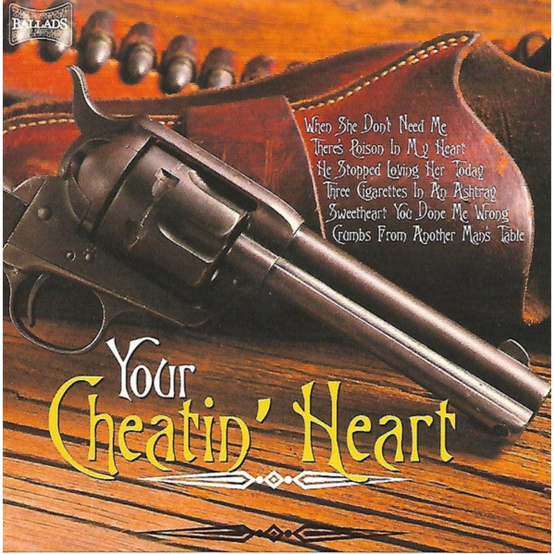 Various – Your Cheatin’ Heart (CD, Comp) (Very Good Plus (VG+))