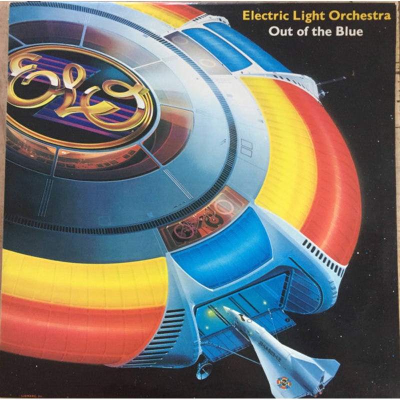 Electric Light Orchestra – Out Of The Blue (2xLP, Album, gat) (Good Plus (G+))